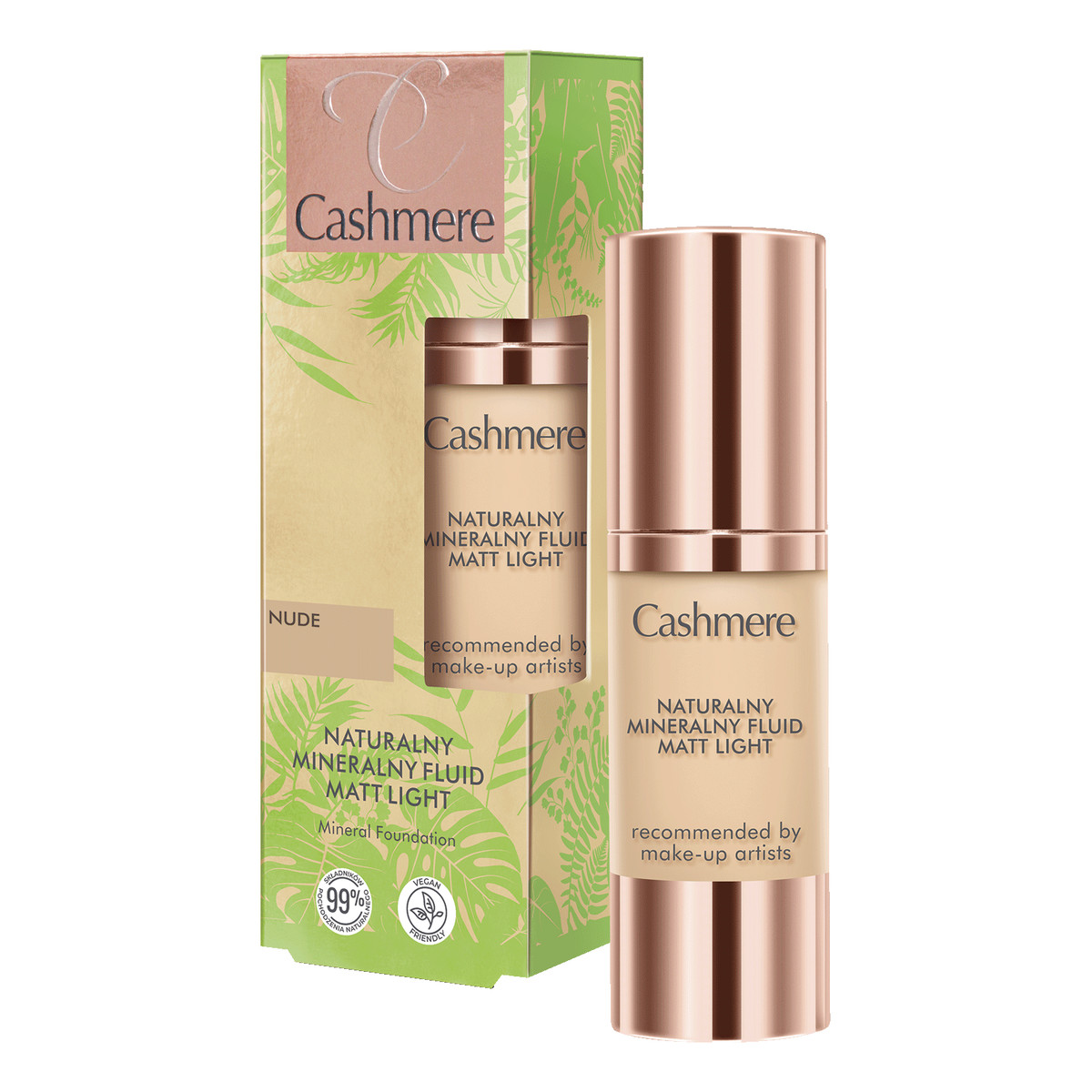 Cashmere Matt Light Naturalny Mineralny Fluid 30ml