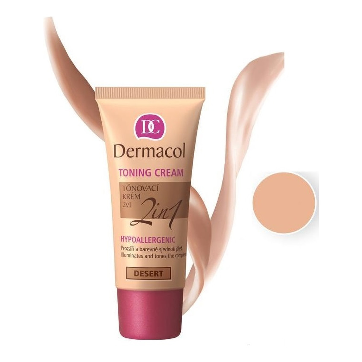 Dermacol Toning Cream 2in1 krem nawilżający i podkład w jednym 30ml