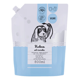 Naturalny nawilżający żel pod prysznic Kokos i Sól Morska zapas