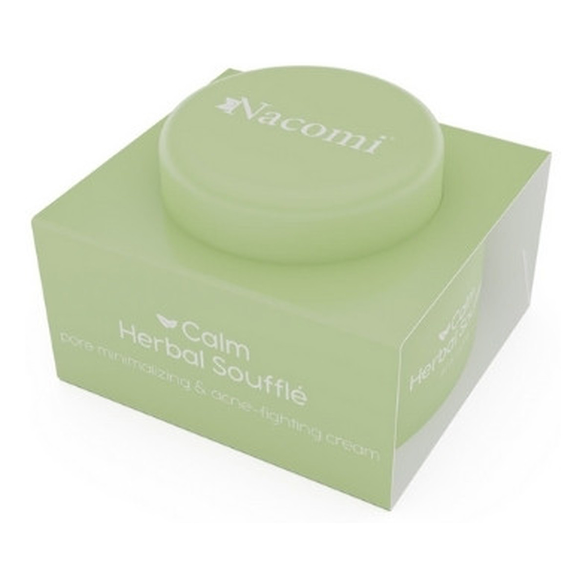Nacomi Calm Herbal Souffle Kremowy suflet przeciwtrądzikowy wyciszający 50ml