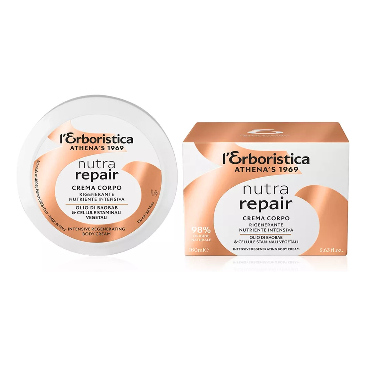 Erboristica Nutra Repair Odżywczy krem do ciała 160ml