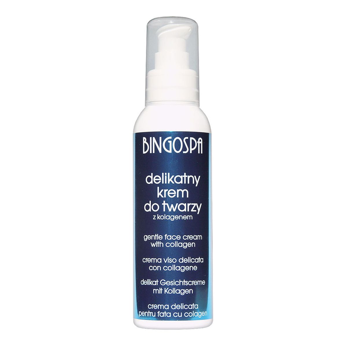 BINGOSPA Delikatny Krem do twarzy z kolagenem 135g