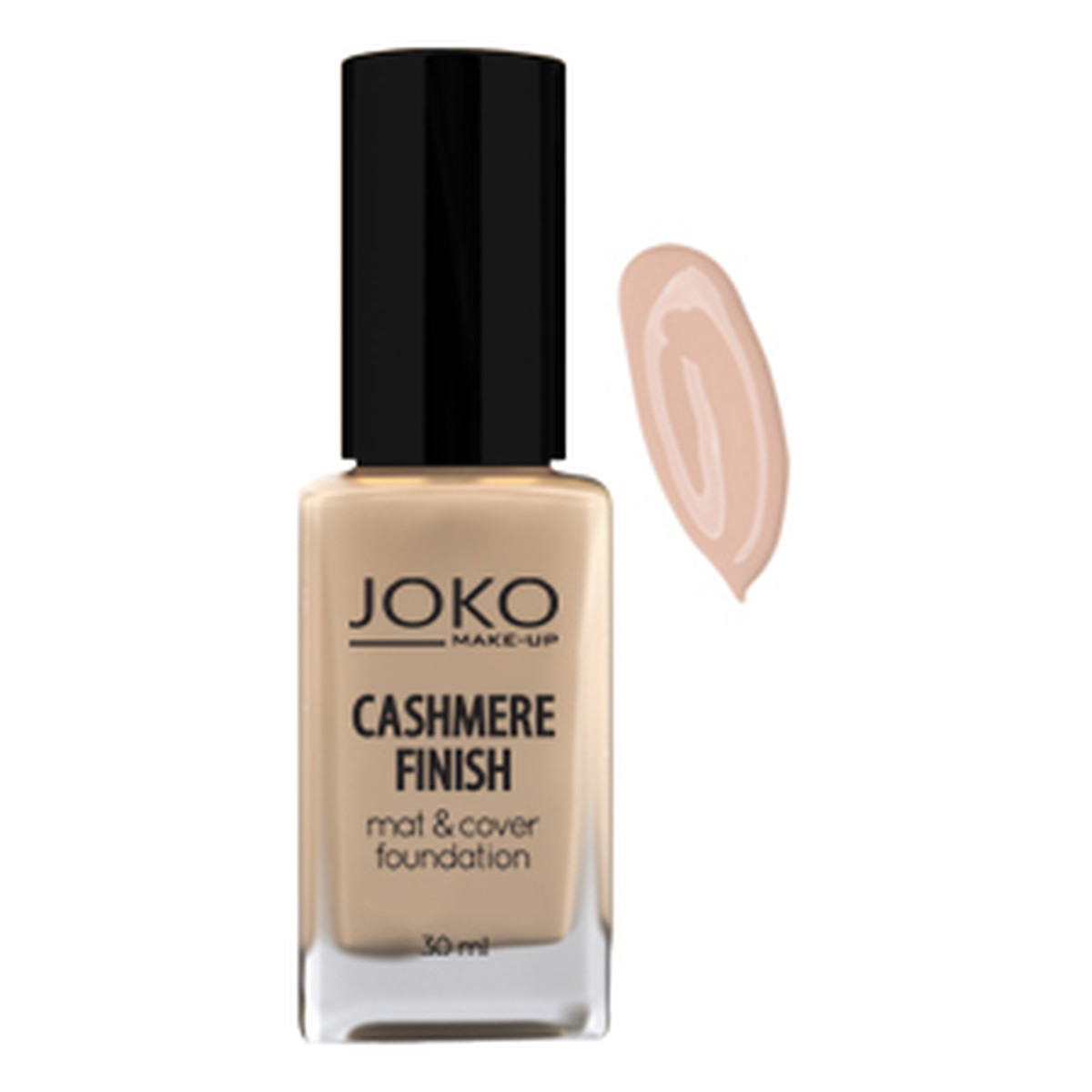 Joko Cashmere Finish Mat & Cover Foundation Kryjący podkład do makijażu 30ml