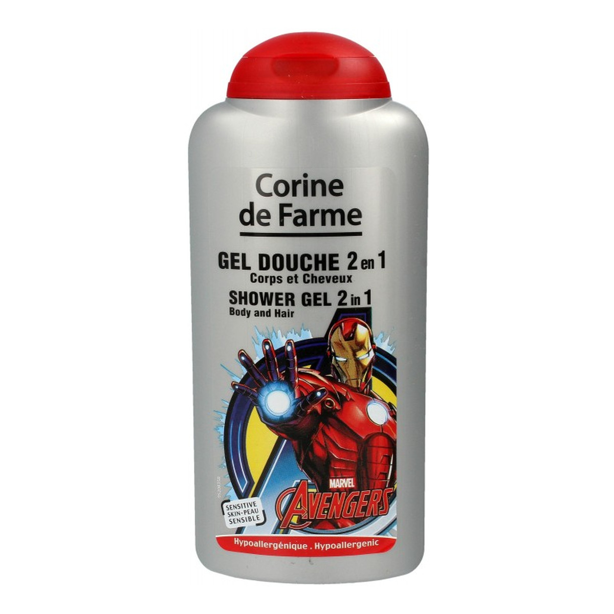 Corine De Farme Avengers Żel myjący i szampon 2w1 dla dzieci 250ml