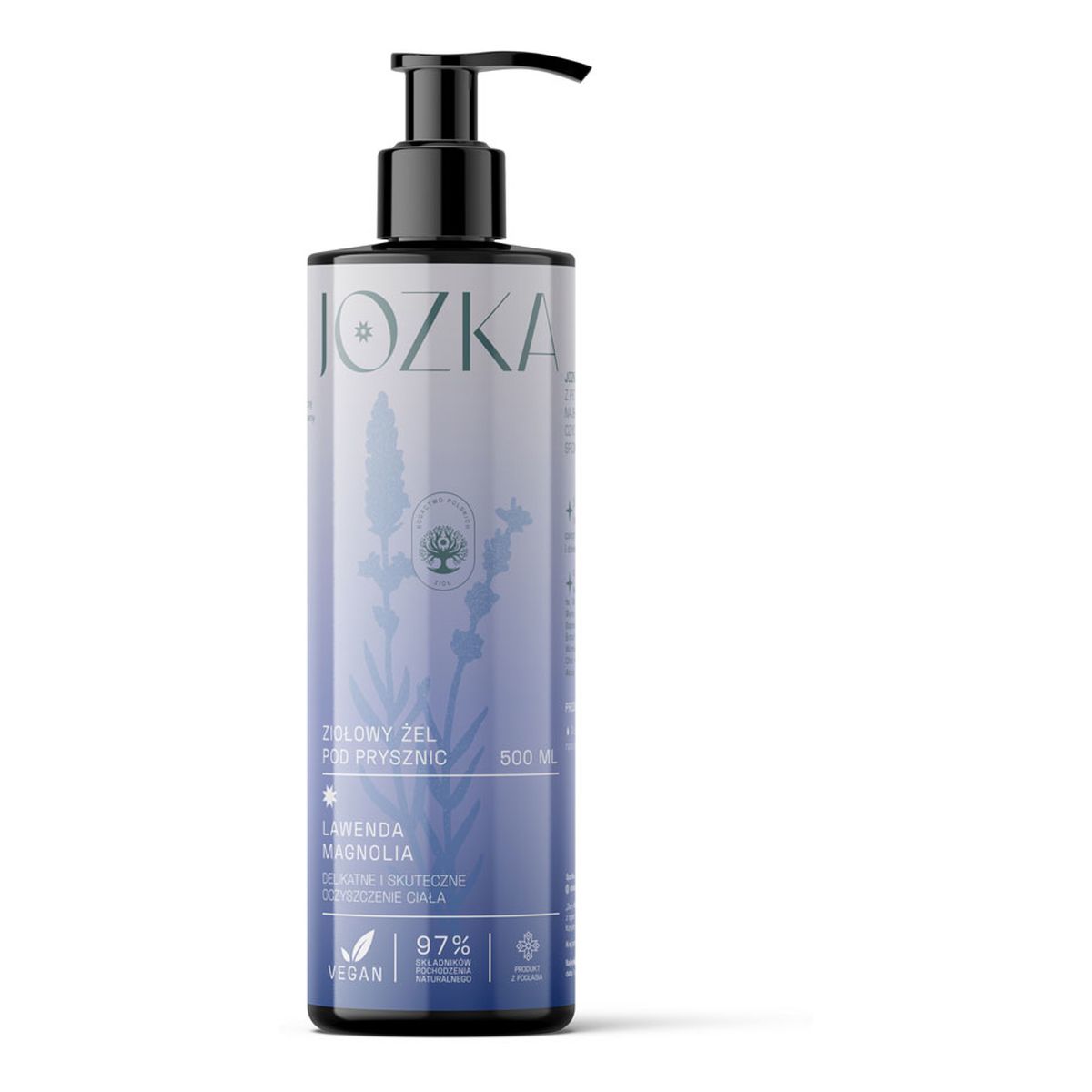 Jozka Ziołowy Żel pod prysznic lawenda magnolia 500ml