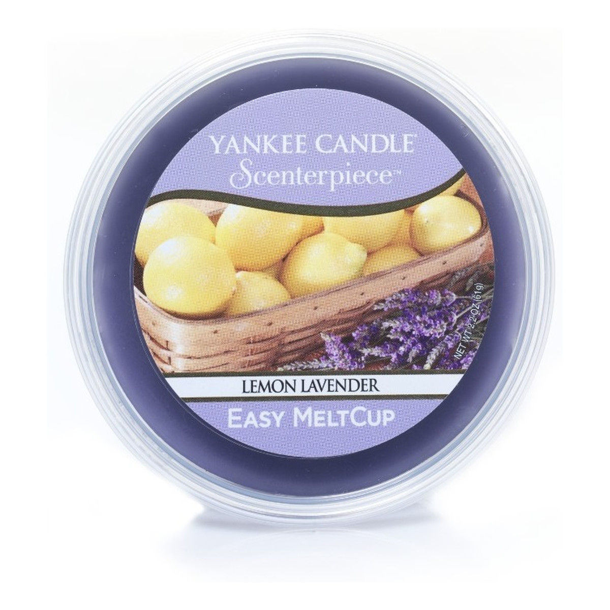 Yankee Candle Scenterpiece Easy Melt Cup wosk do elektrycznego kominka Lemon Lavender 61g