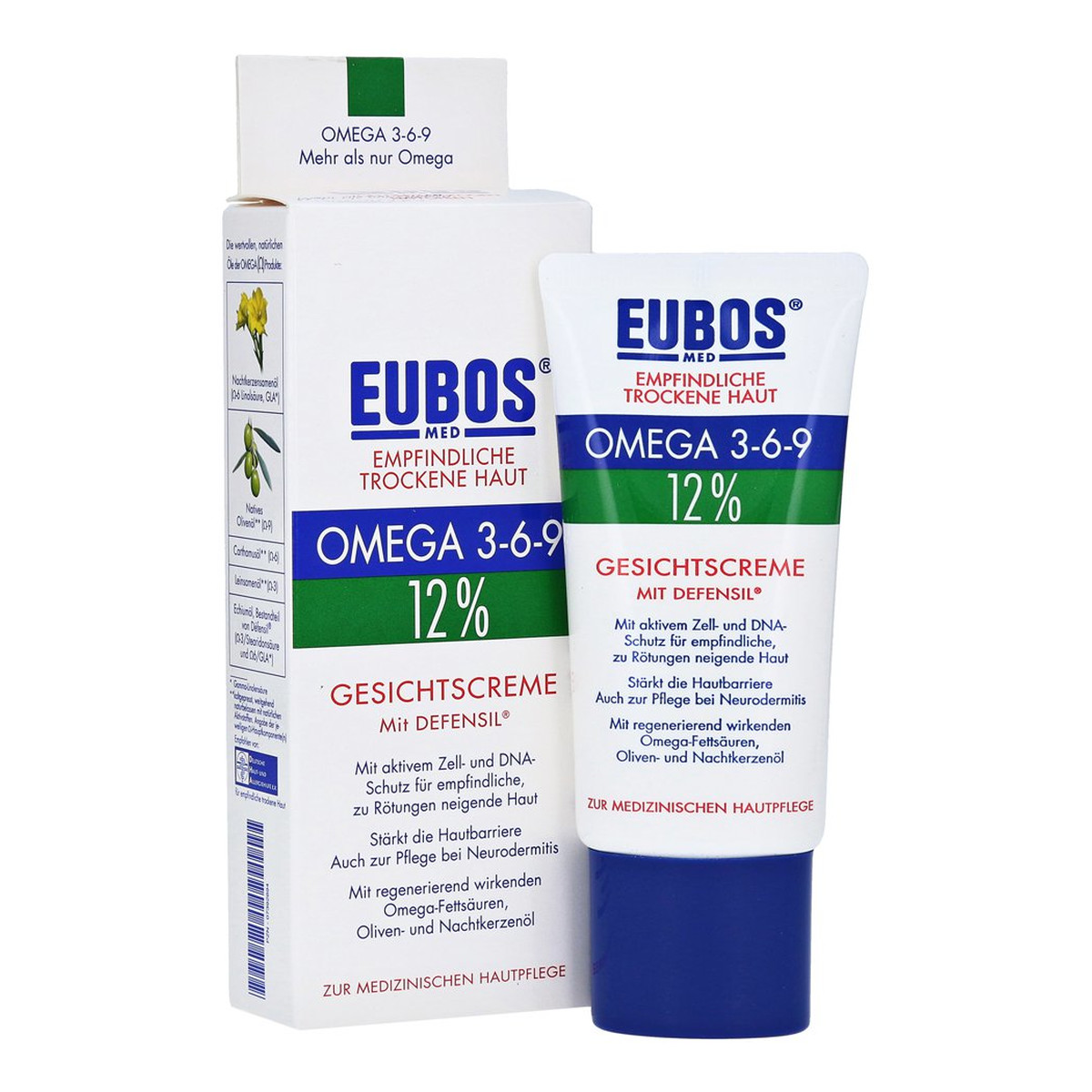 Eubos-Med OMEGA 3-6-9 12% krem do twarzy 50ml