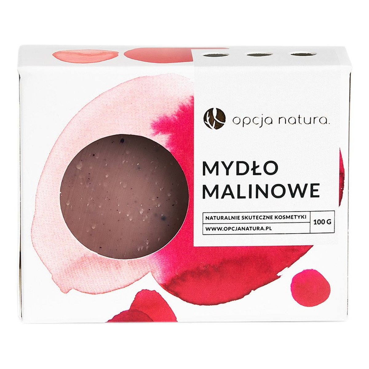 Opcja Natura Mydło malinowe 100g