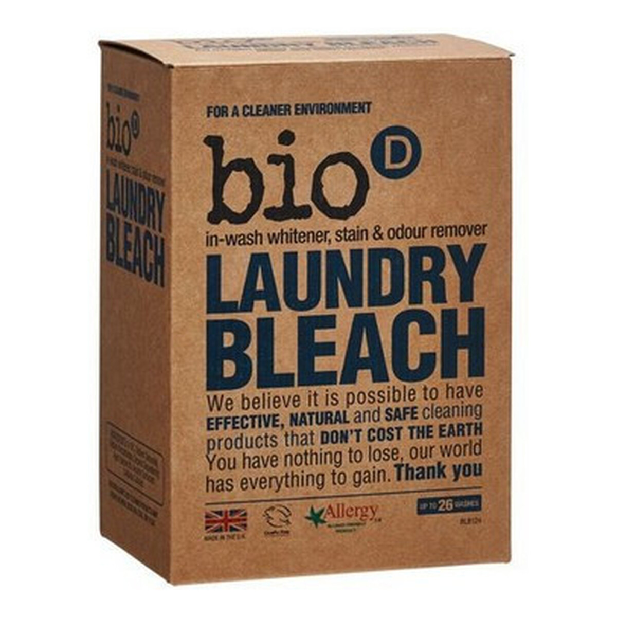 Bio-D Odplamiacz ekologiczny Laundry Bleach 400g