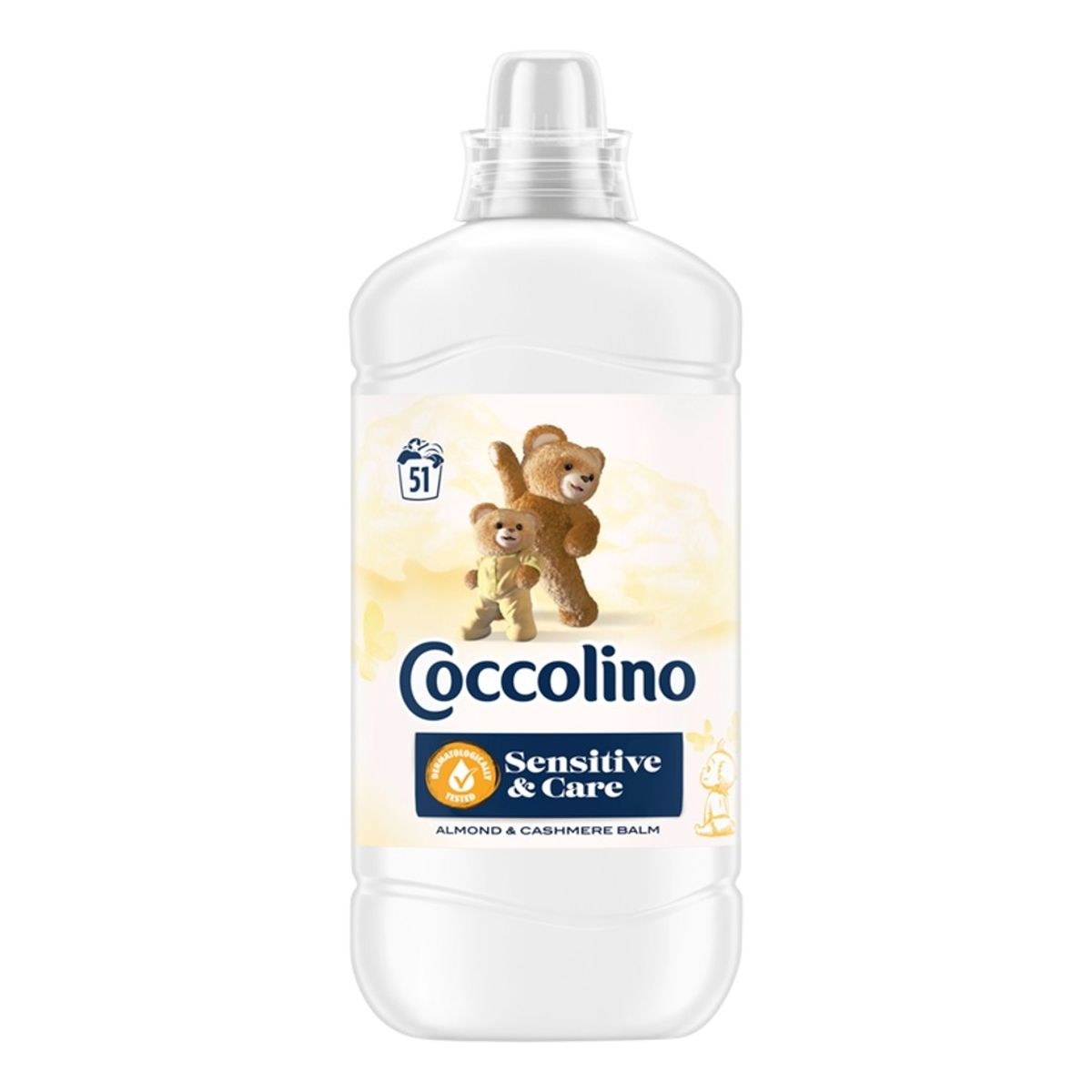 Coccolino Sensitive Care Płyn do Płakania Tkanin Almond & Cashmere Balm (51 Prań) 1275ml