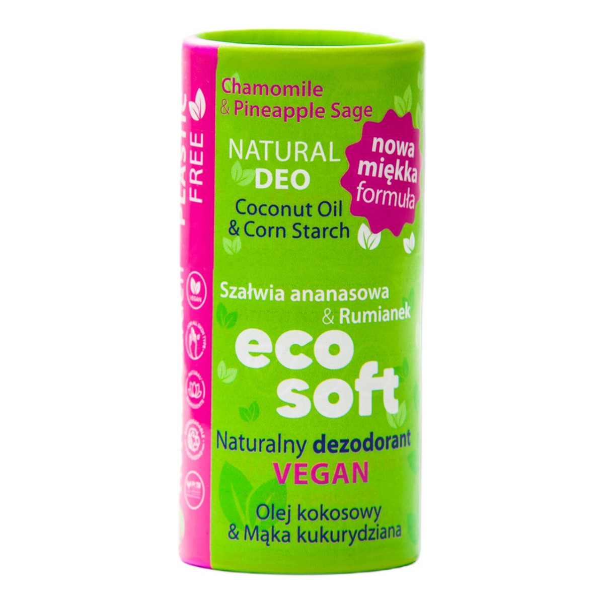 Ecosoft Natural Deo naturalny Dezodorant herbal garden 50ml