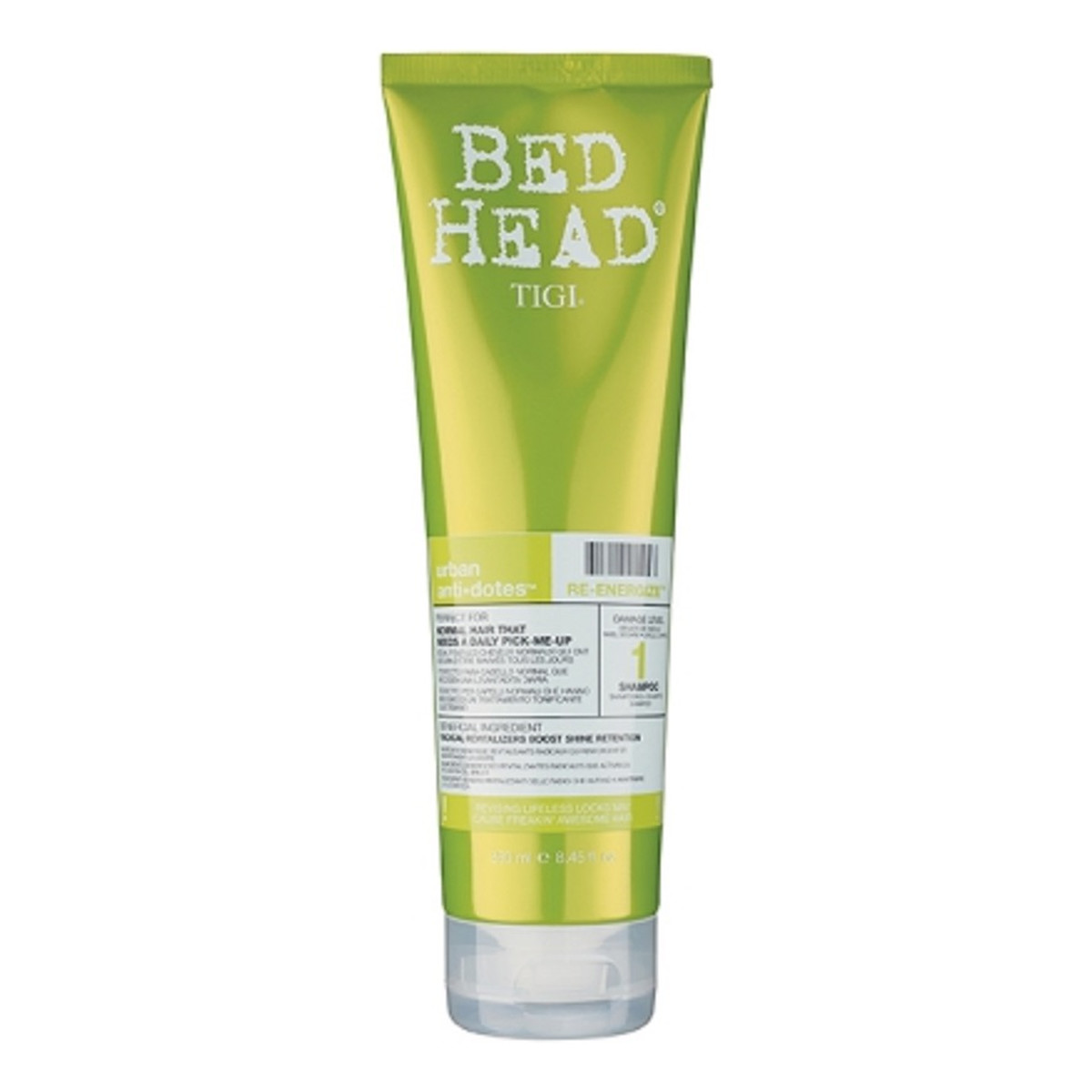 Tigi Bed Head Urban Antidotes Re - Energize Shampoo Szampon energizujący do włosów normalnych 250ml