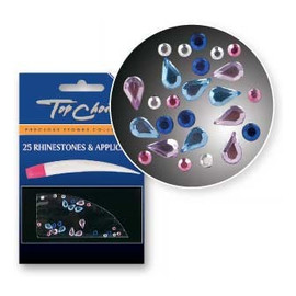 Kryształki do zdobienia paznokci i ciała (3479) 1op.-25szt