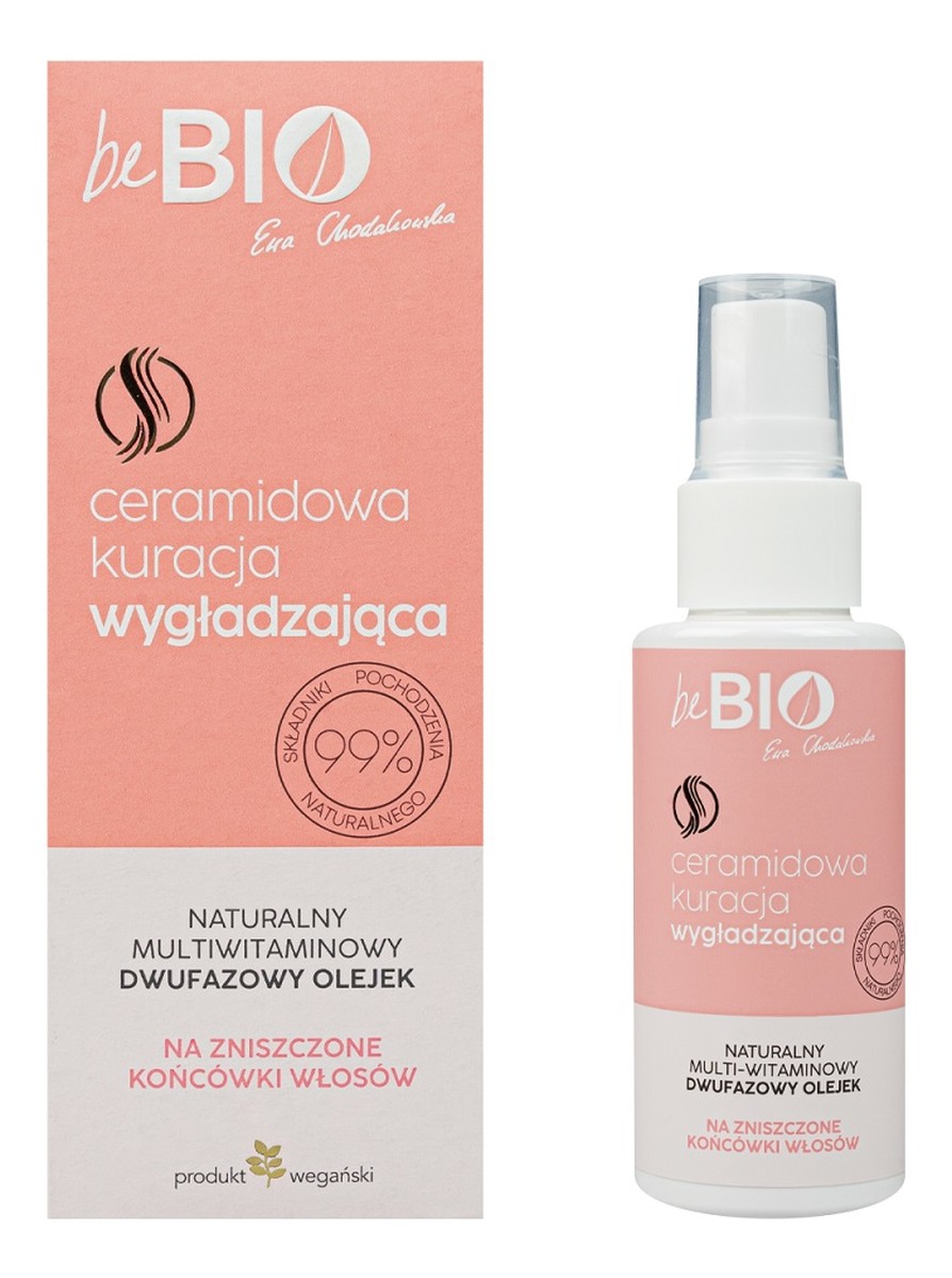 Naturalny multi-witaminowy olejek na zniszczone końcówki włosów
