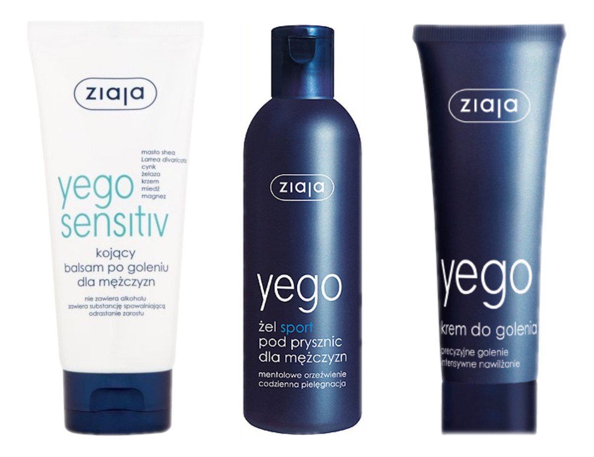 Krem Do Golenia + Balsam po goleniu + Żel pod prysznic