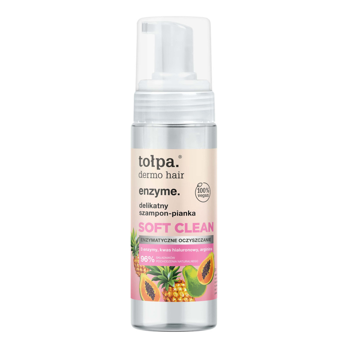 Tołpa Dermo Hair Enzyme Delikatny szampon-pianka do włosów 150ml