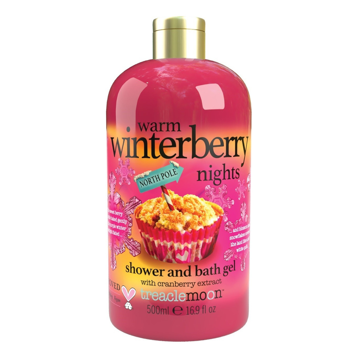 Milton TREACLEMOON Warm Winterberry Night Żel pod prysznic i płyn do kąpieli 500ml