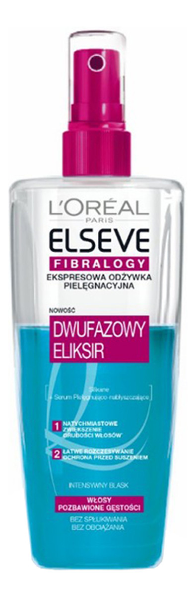 Ekspresowa Odżywka Pielęgnacyjna Dwufazowy Eliksir