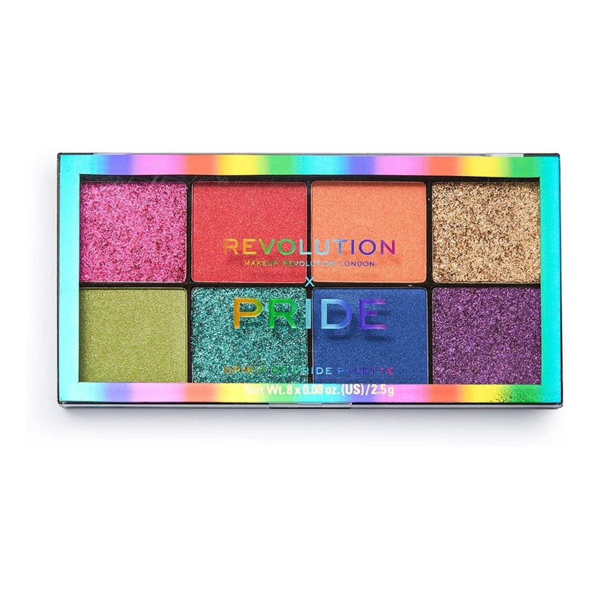 Makeup Revolution X Pride Spirit Of Pride Paleta 8 Cieni Do Powiek