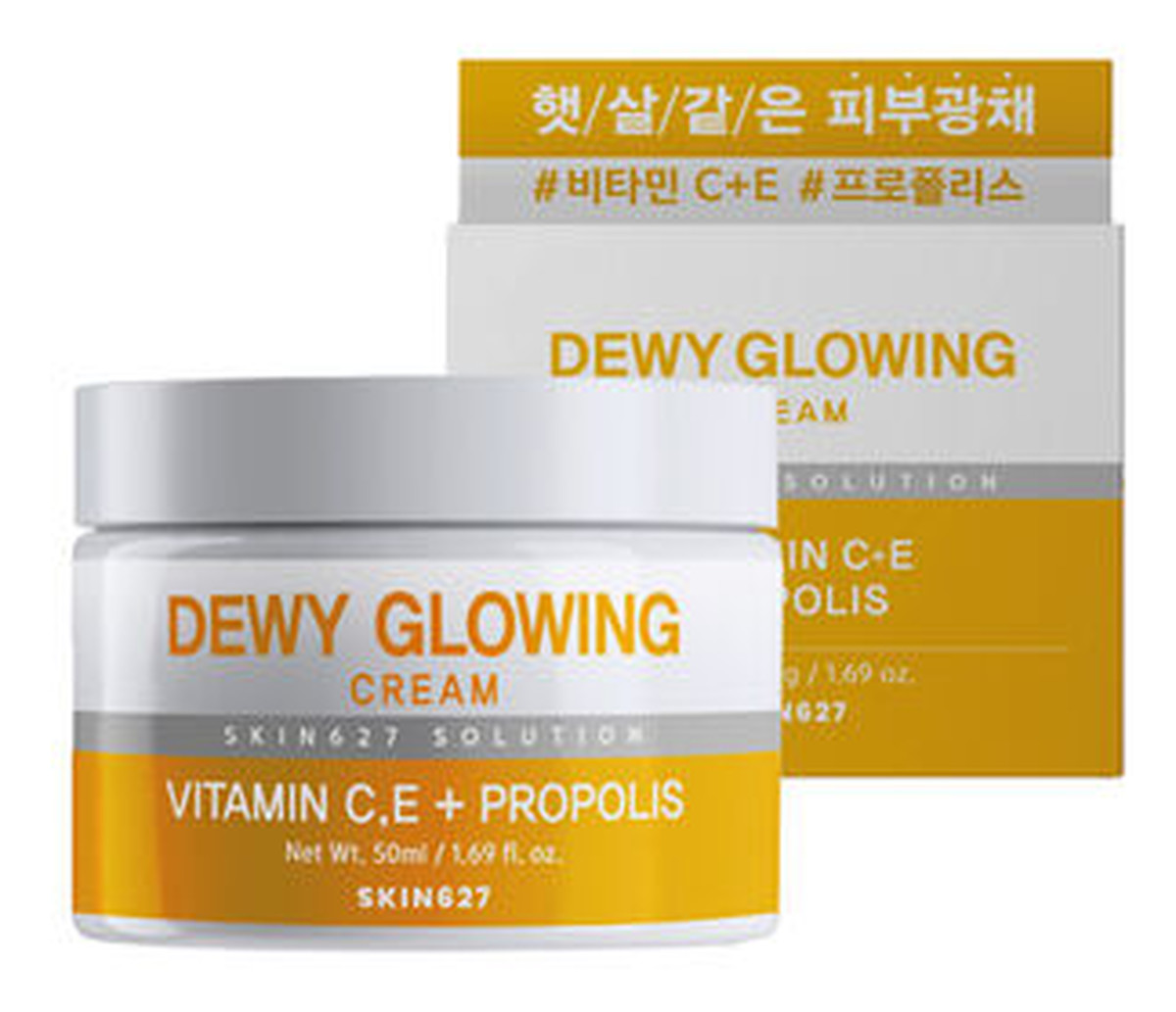 Nawilżająco-rozświetlający krem z propolisem i witaminą C