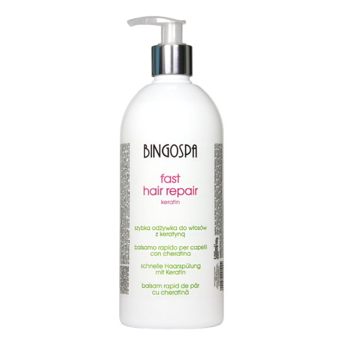 BINGOSPA Szybka odżywka do włosów keratyna 500ml