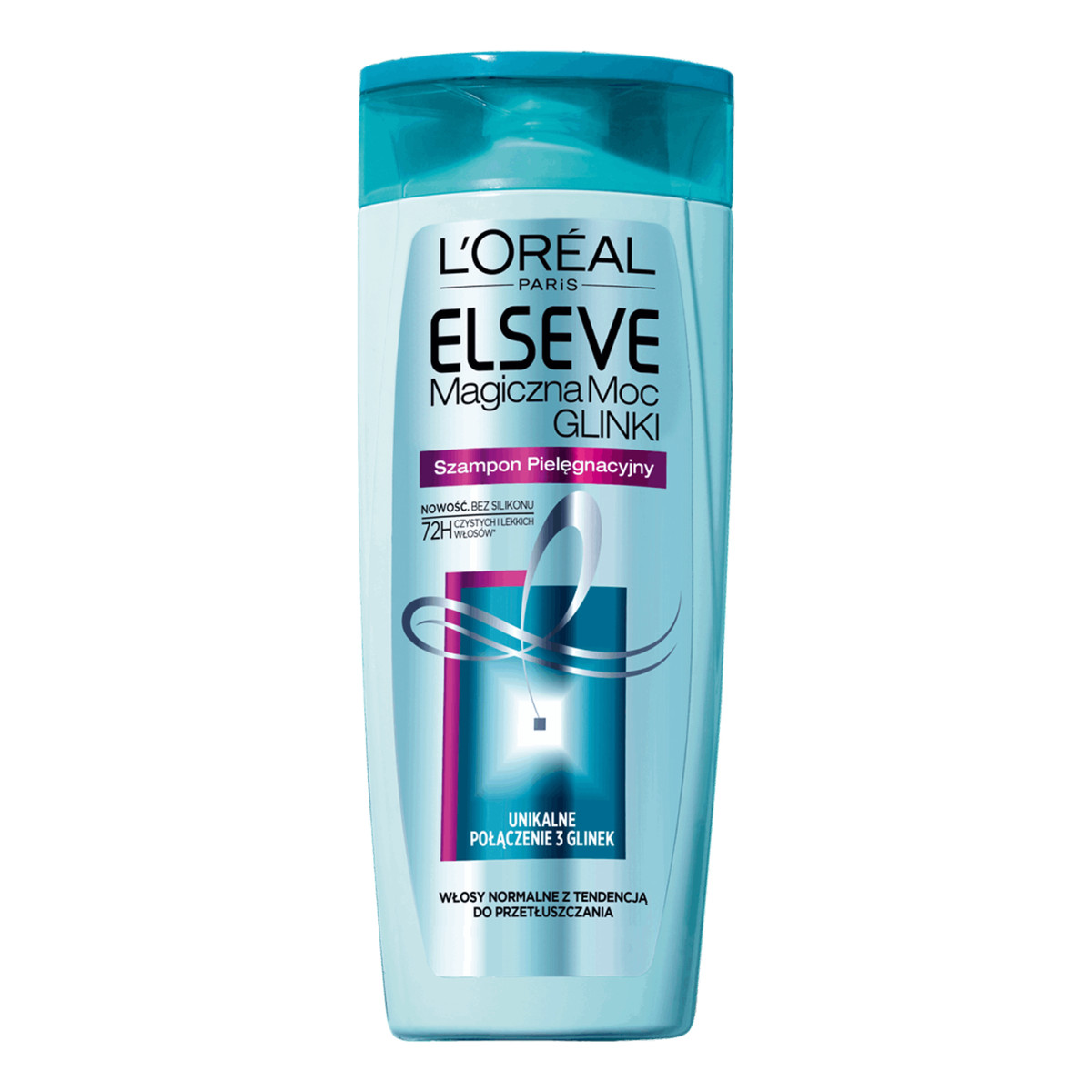 Elseve elseve Magiczna Moc Glinki Szampon Pielęgnacyjny Do Włosów Normalnych Z Tendencją Do Przetłuszczania 250ml