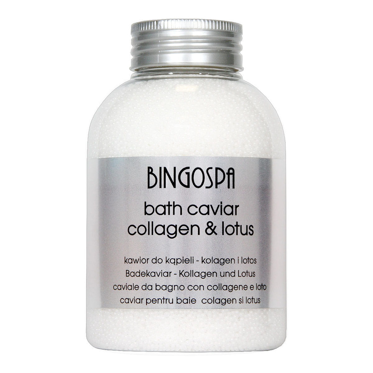 BINGOSPA Kawior do kąpieli Kolagen i Lotos 380g