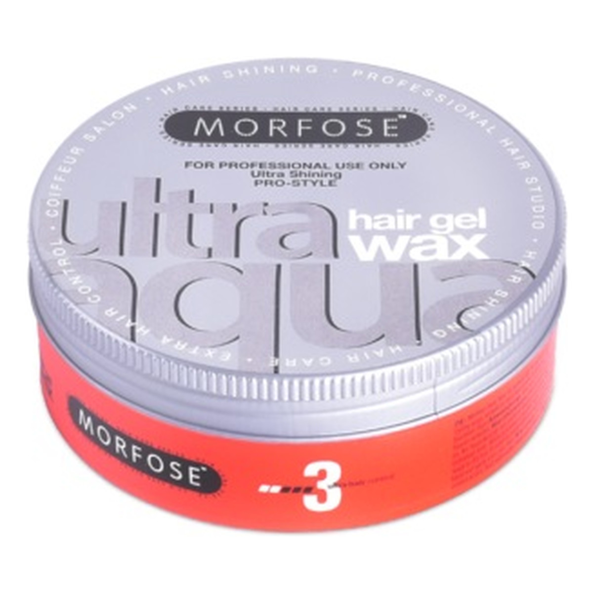 Morfose Ultra aqua gel hair styling wax wosk do stylizacji włosów o zapachu truskawki 150ml