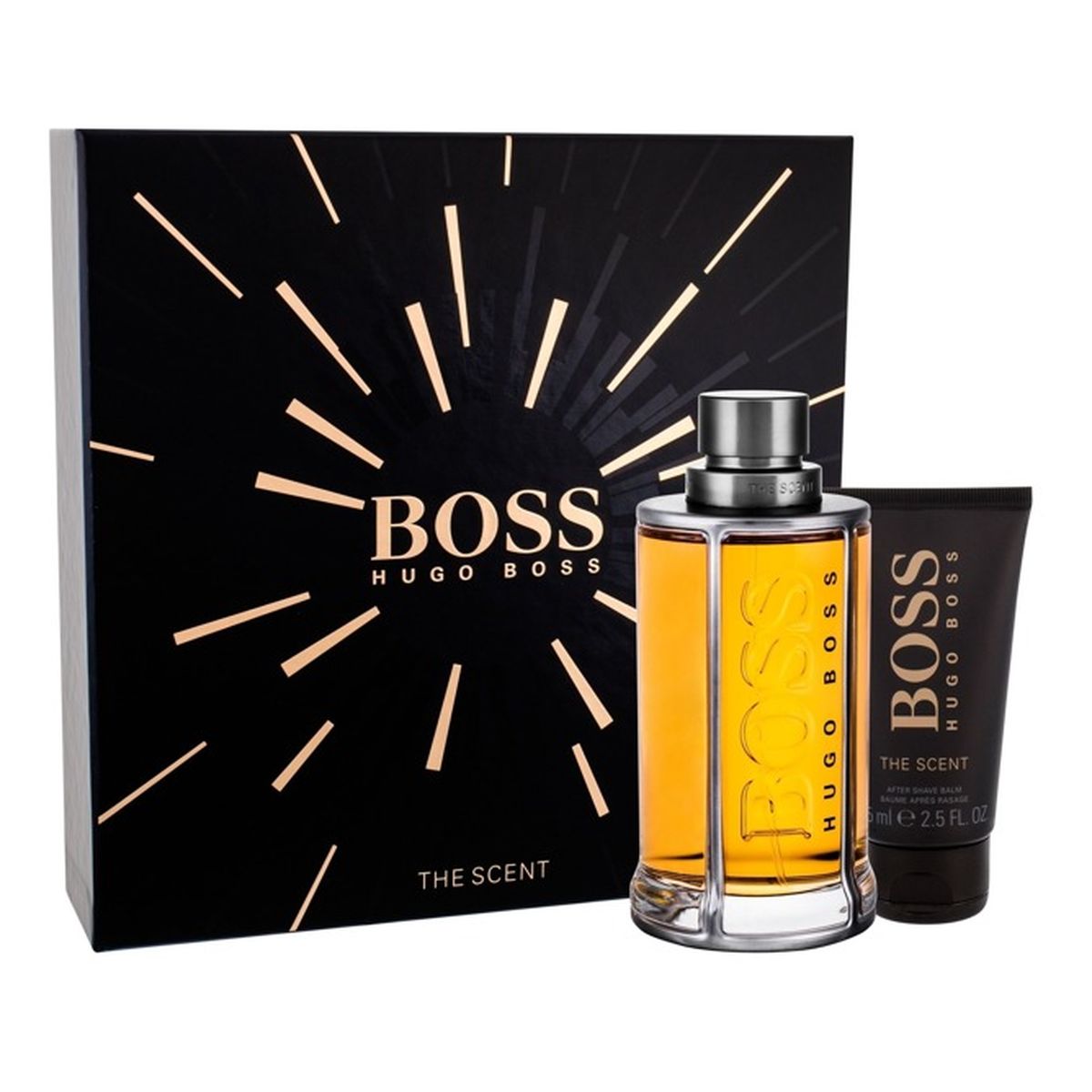 Hugo Boss Boss The Scent For Man zestaw (woda toaletowa 200ml + balsam po goleniu 75ml)