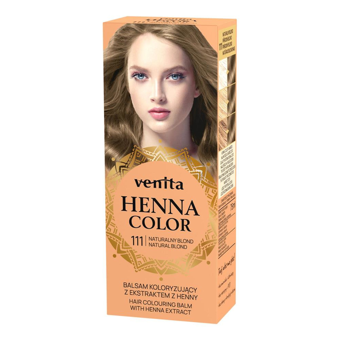 Venita HENNA COLOR Balsam koloryzujący z ekstraktem z henny TUBA 75ml