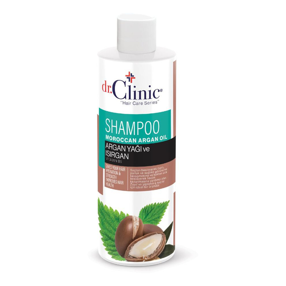 Dr CLINIC szampon z marokańskim olejkiem arganowym 400ml