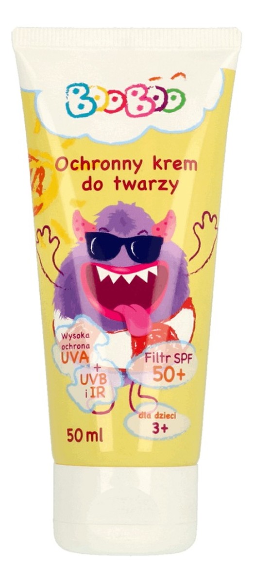 Krem do twarzy spf50+ dla dzieci od trzeciego roku życia