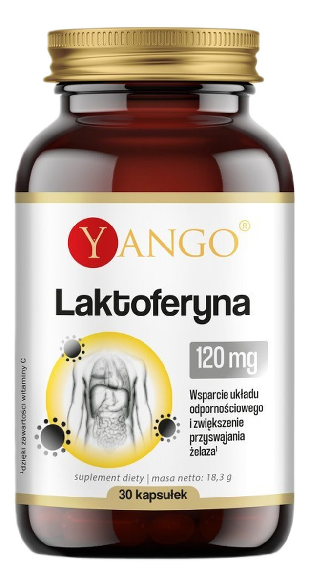 Laktoferyna suplement diety 30 kapsułek