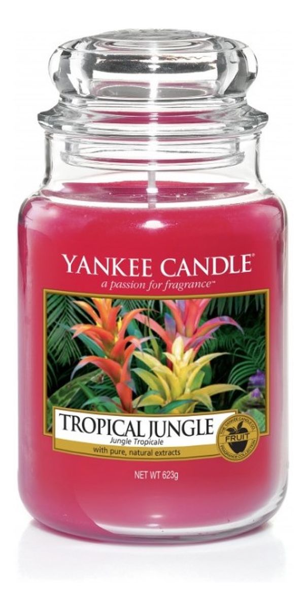 duża świeczka zapachowa Tropical Jungle