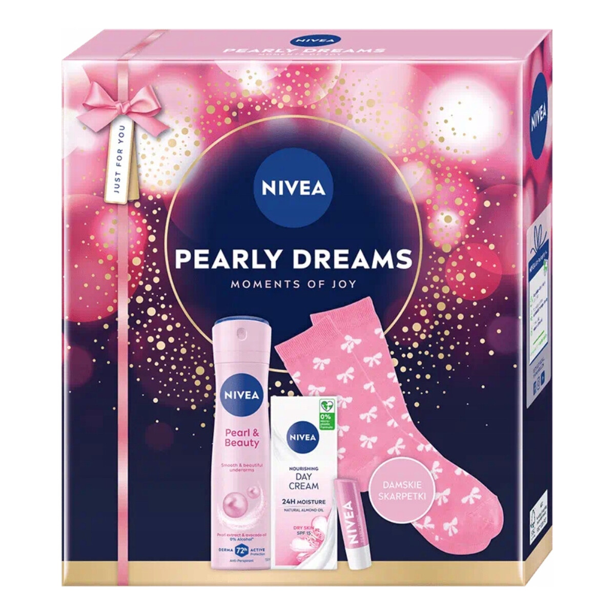 Nivea Zestaw Pearly Dreams Prezentowy dla Kobiet 50ml