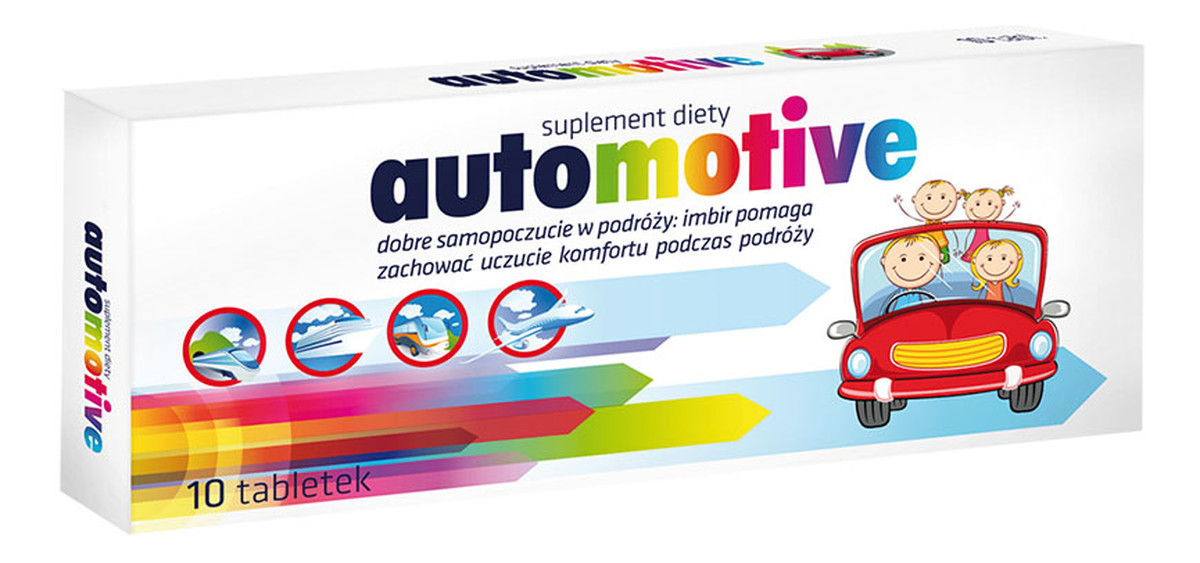 Automotive na problemy lokomocyjne suplement diety 10 tabletek