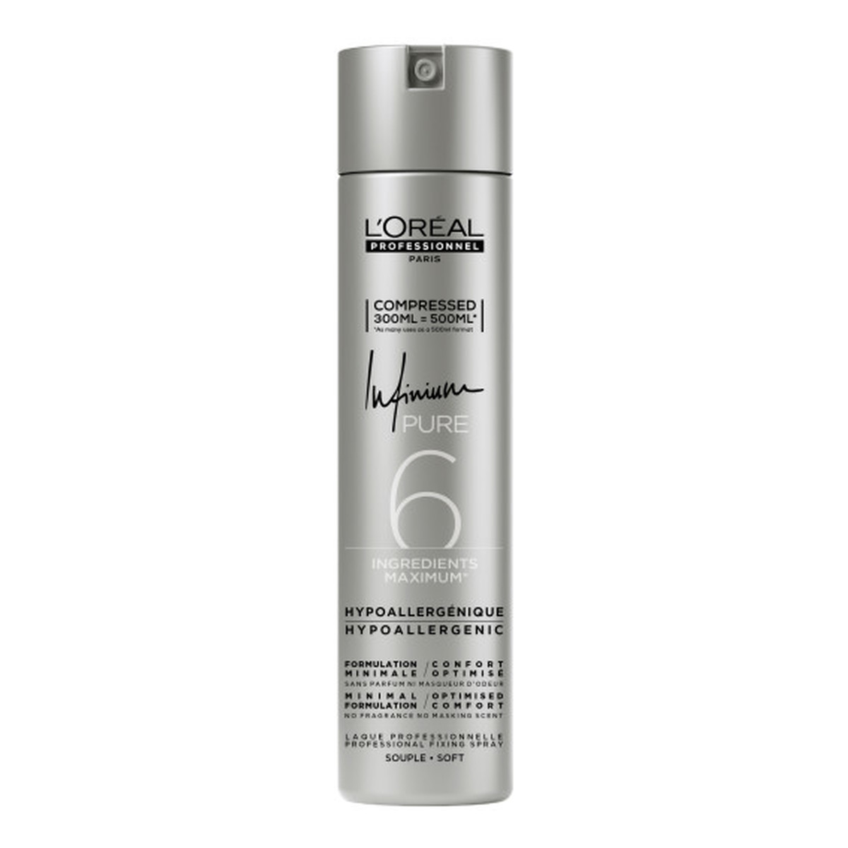 L'Oreal Paris Infinium Pure Soft lakier do włosów 300ml
