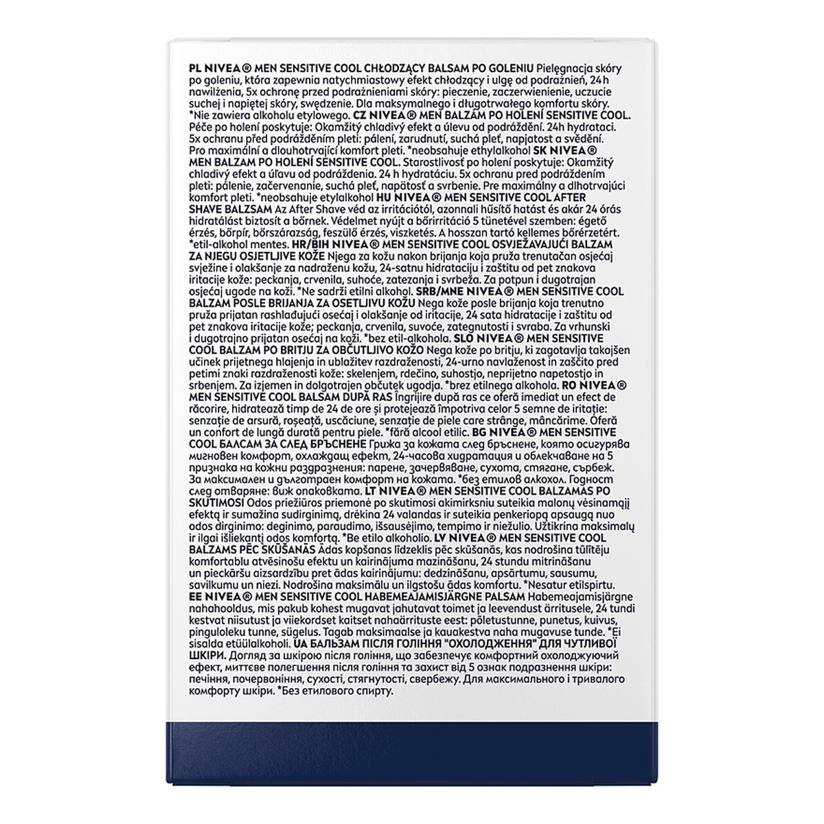 Nivea Men bals.p/goleniu sensitive chłodzący