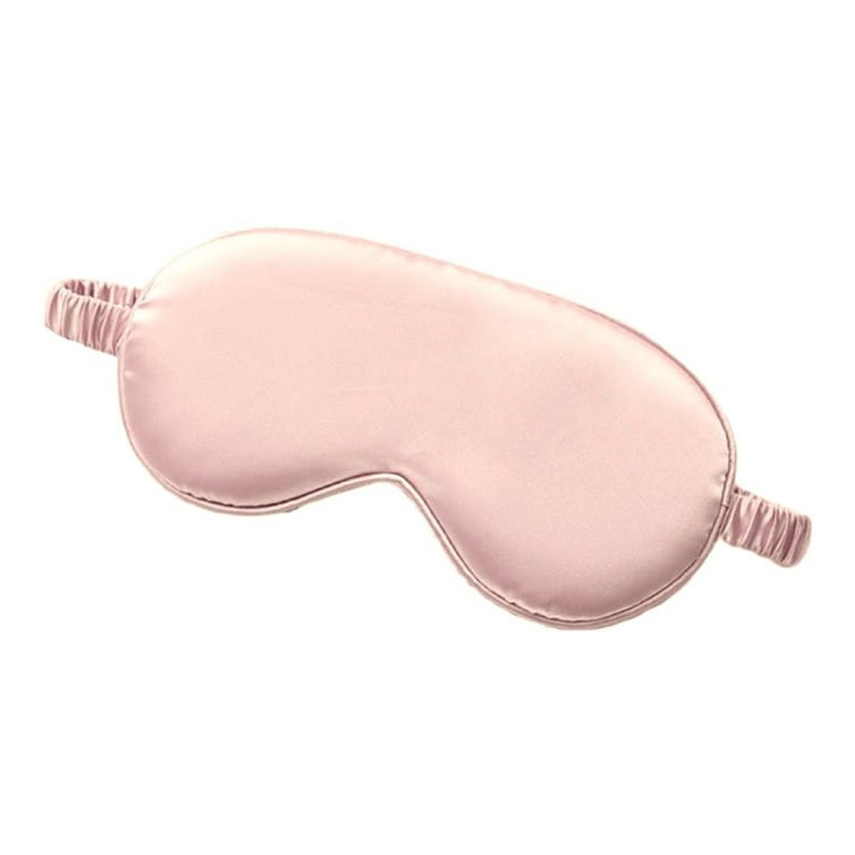 Ecarla Satynowa Maska do spania na oczy - ciemny róż 1szt