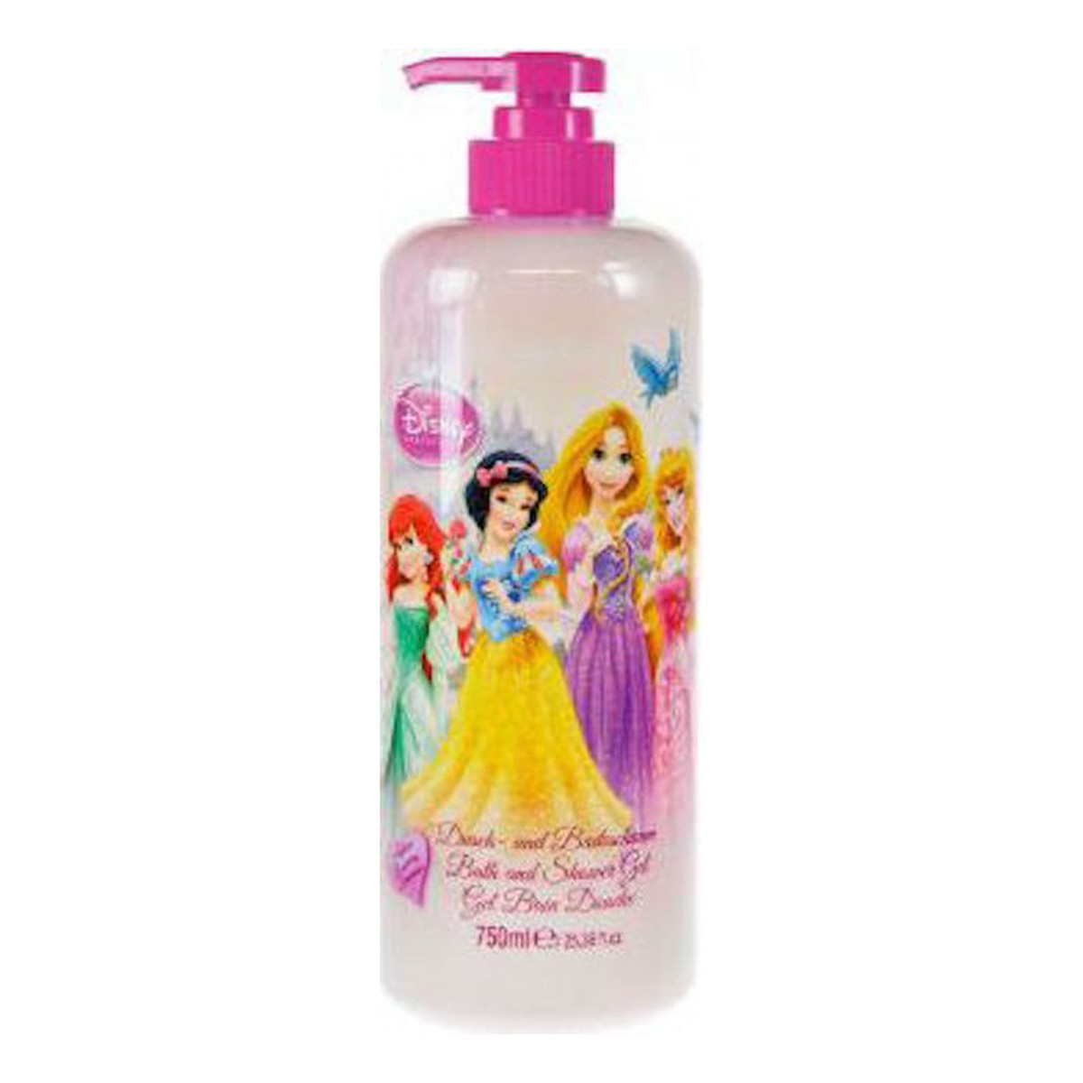 Disney Princess Żel pod prysznic i do kąpieli Raspberry 750ml