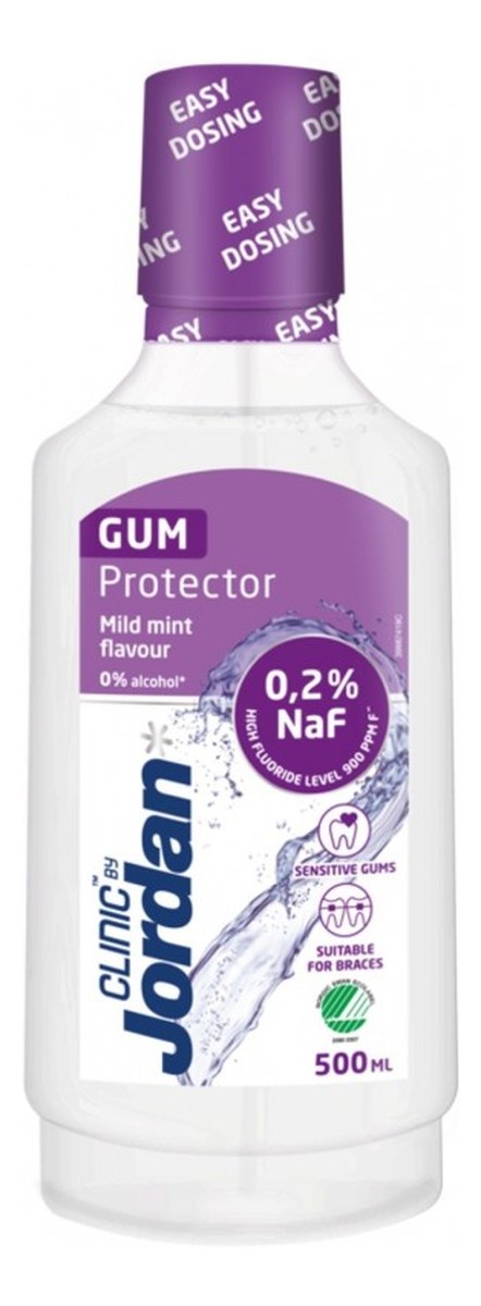 Clinic gum protector mouthwash płyn do płukania jamy ustnej mild mint