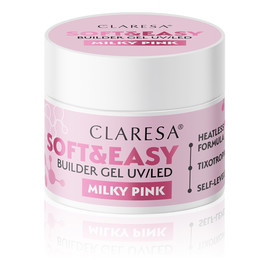 Żel budujący do paznokci soft&easy builder-milky pink