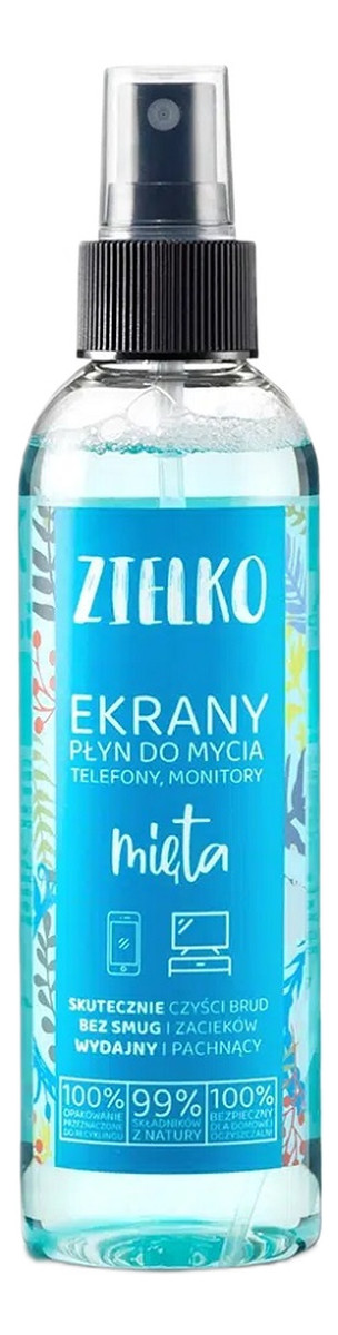 Ekrany płyn do mycia mięta