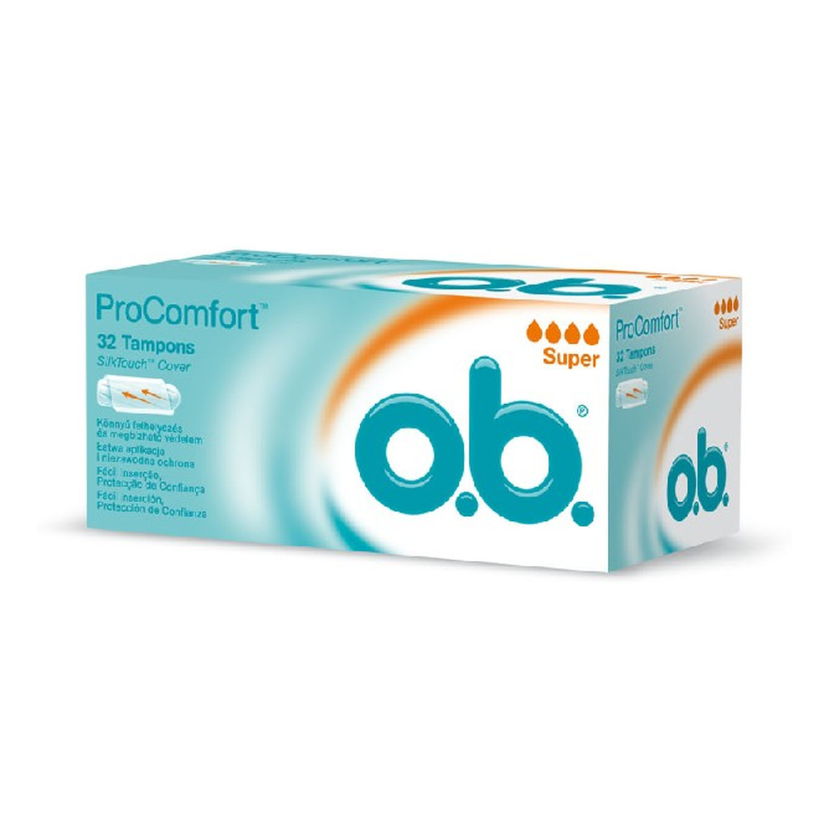 O.B. ProComfort tampony higieniczne Super sztuki (3+1)