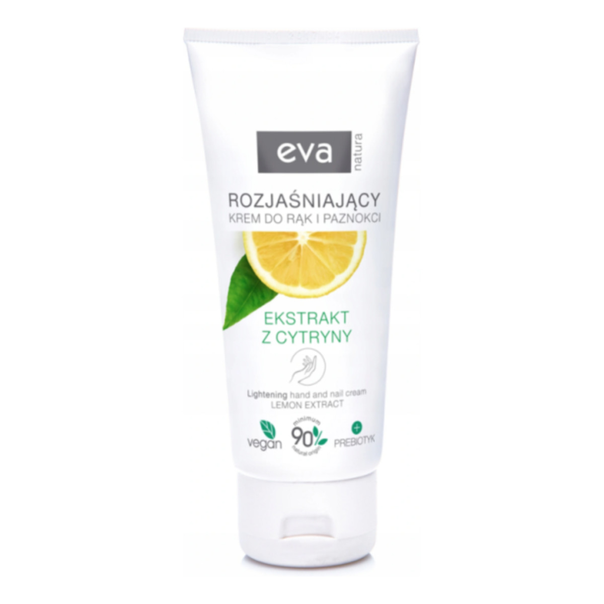 Eva Natura Krem do rąk i paznokci rozjaśniający z ekstraktem z cytryny 75ml