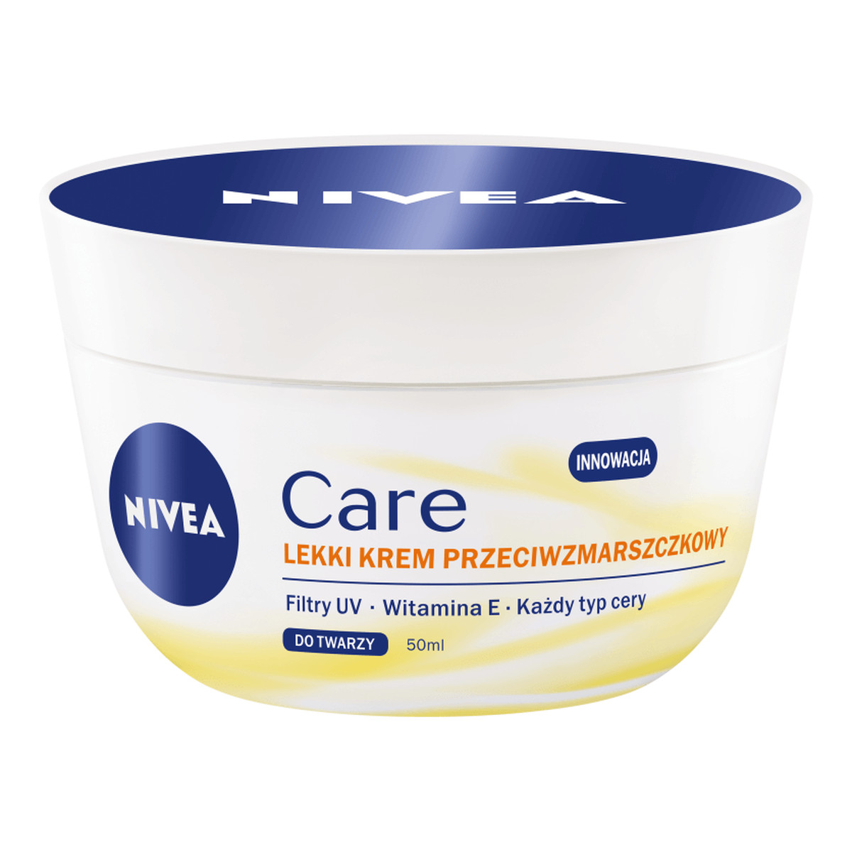 Nivea Care Lekki krem przeciwzmarszczkowy do wszystkich typów cery 50ml