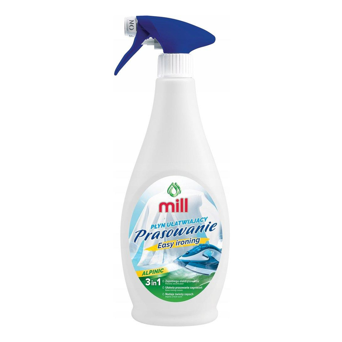 Mill Płyn ułatwiający prasowanie Alpinic 500ml