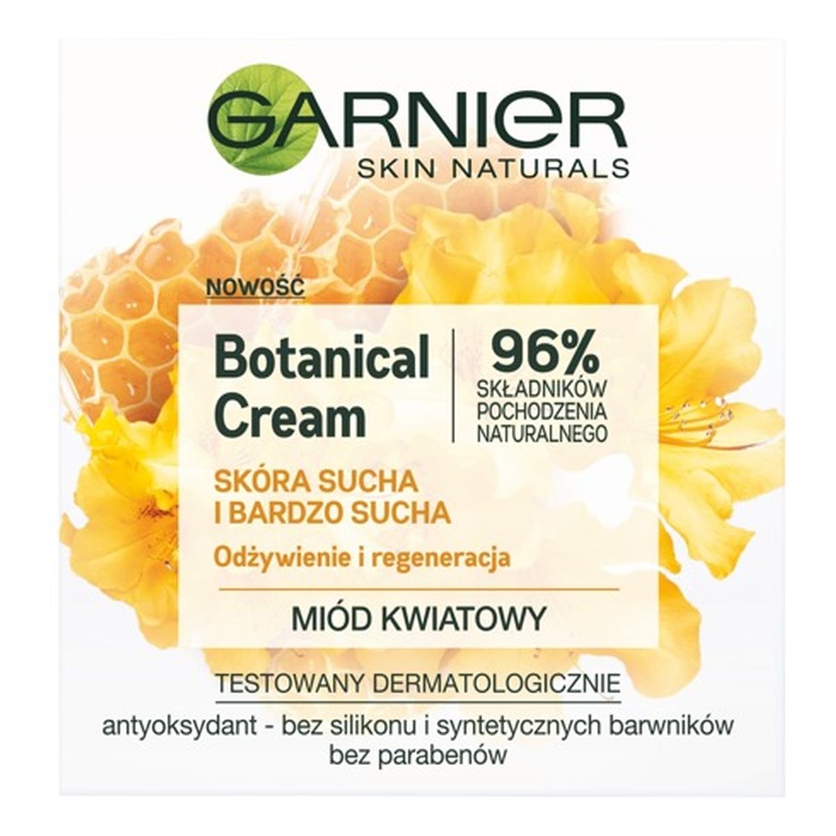 Garnier Skin Naturals Krem odżywczo-regenerujący Botanical Flower Honey 50ml