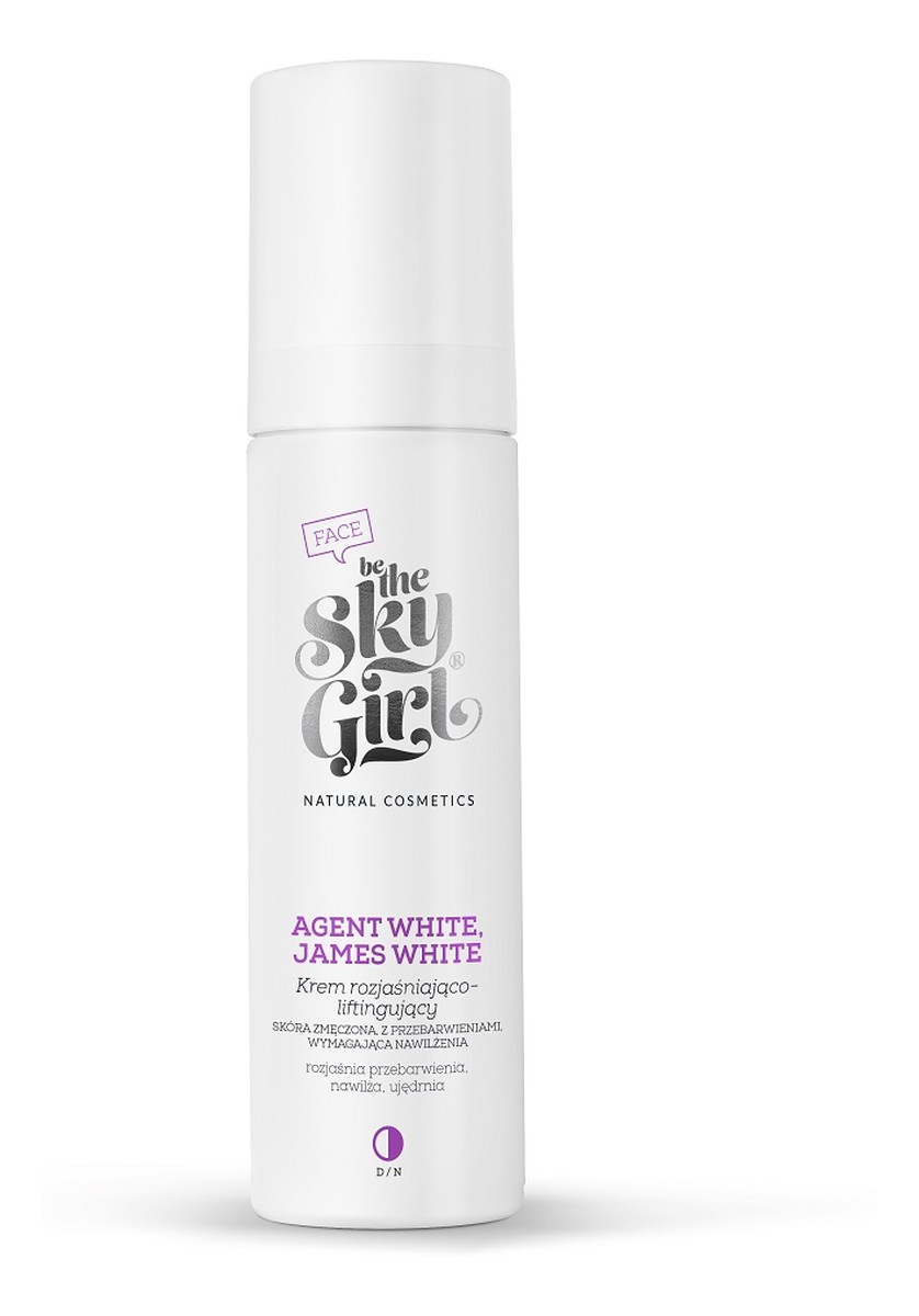 Krem rozjaśniająco-liftingujący agent white james white