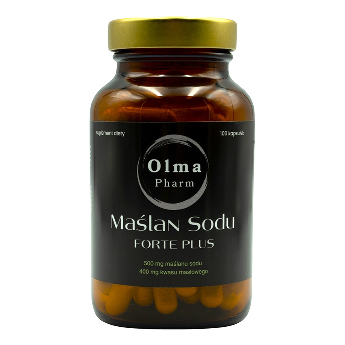 Olma Pharm Maślan sodu forte plus suplement diety 100 kapsułek